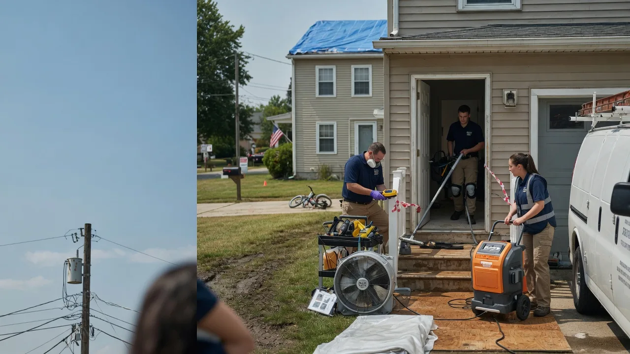 Water Damage Repair in Ellendale, ND near me